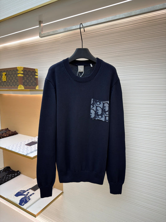 Oblique Crewneck Sweater