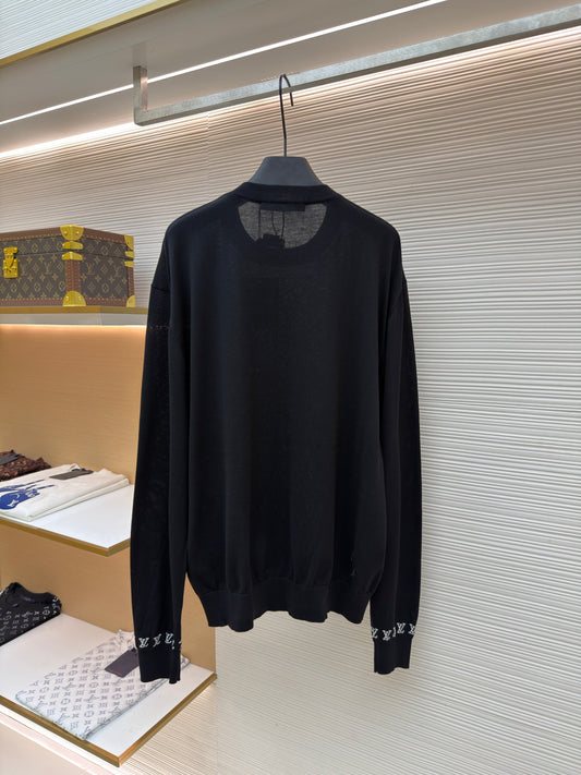 LV Logo Crewneck Sweater