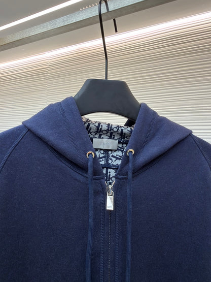 Oblique Cashmere Knit Cardigan