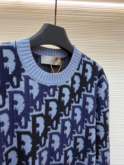 Oblique Crewneck Sweater