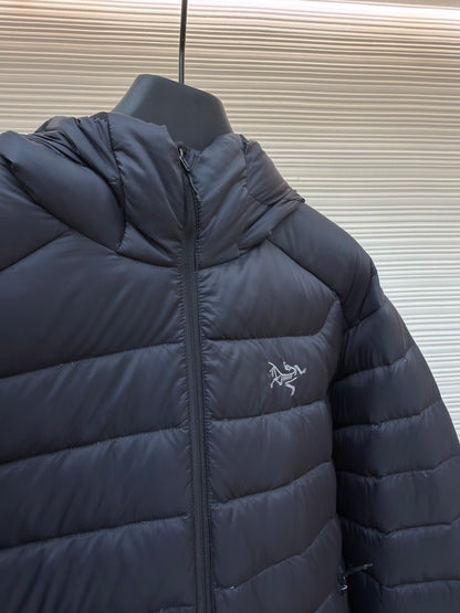 Embroidered Down Jacket