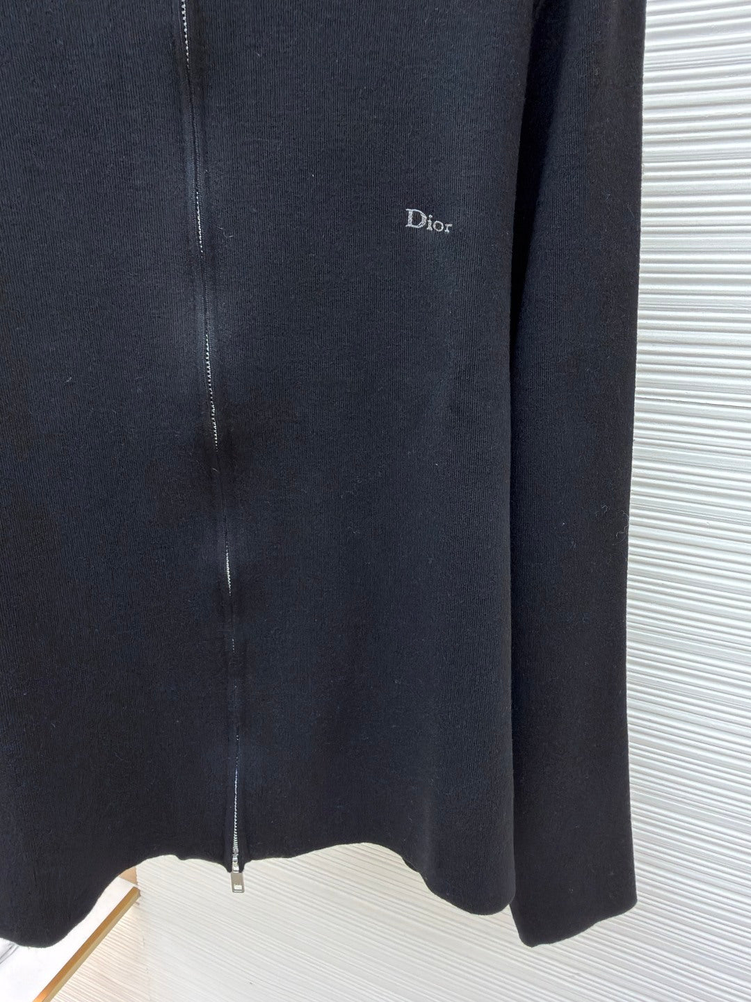 CD Logo Wool Knit Cardigan