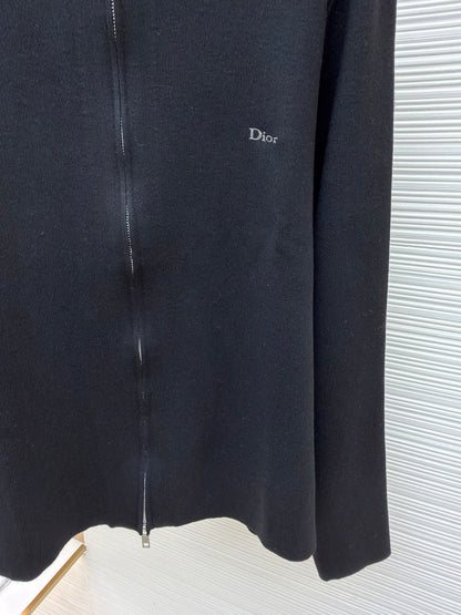 CD Logo Wool Knit Cardigan
