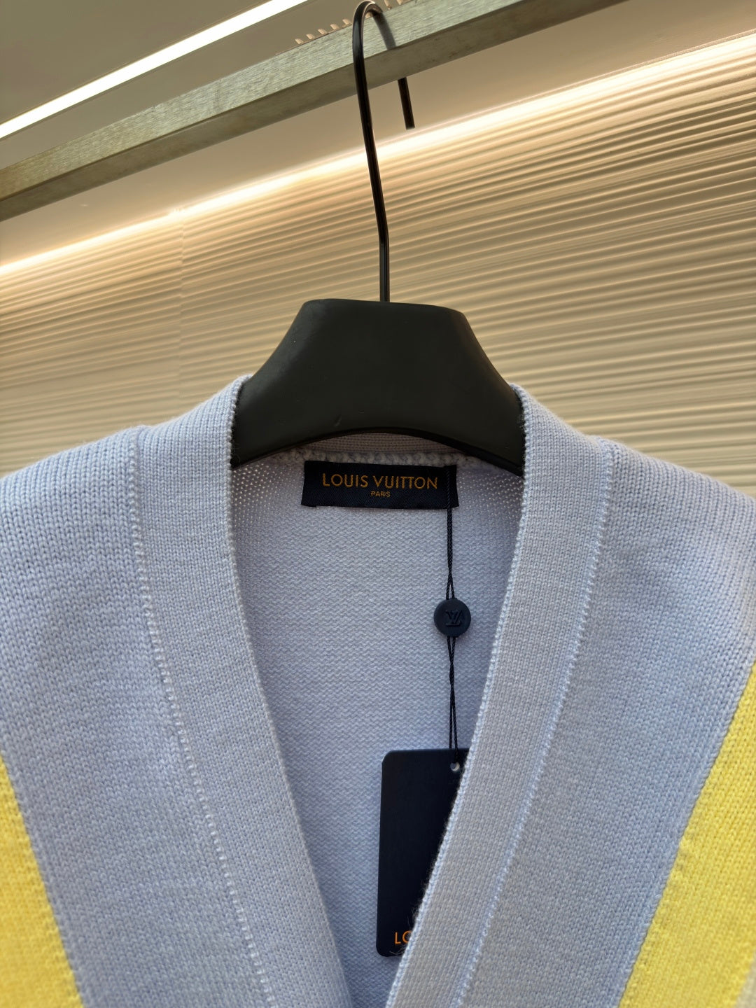 LV Logo Knit Cardigan