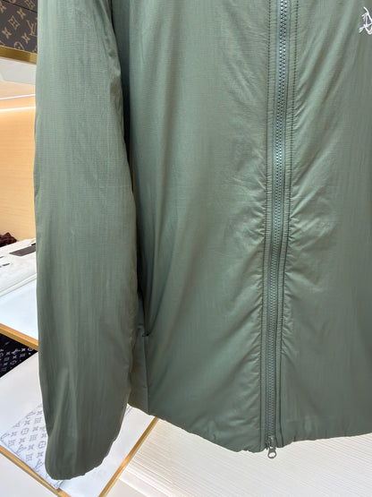 Embroidered Down Jacket