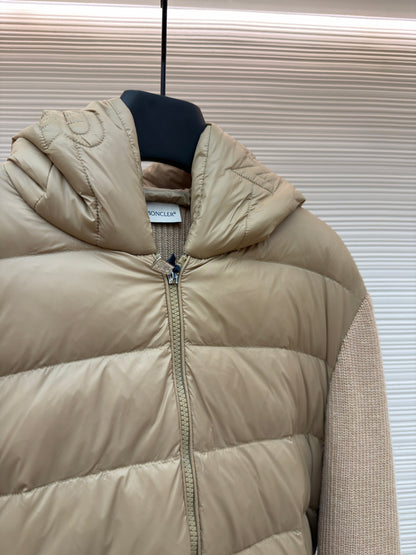 Embroidered Down Jacket