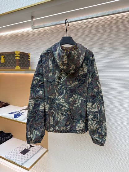 Graphic Hooded Jacket