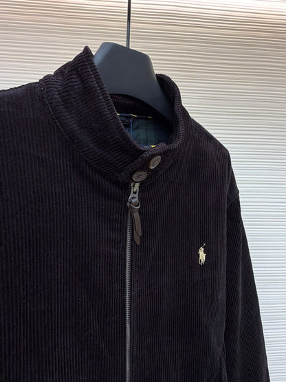 Embroidered Corduroy Jacket