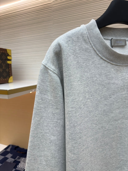 Embroidered Crewneck Sweatshirt