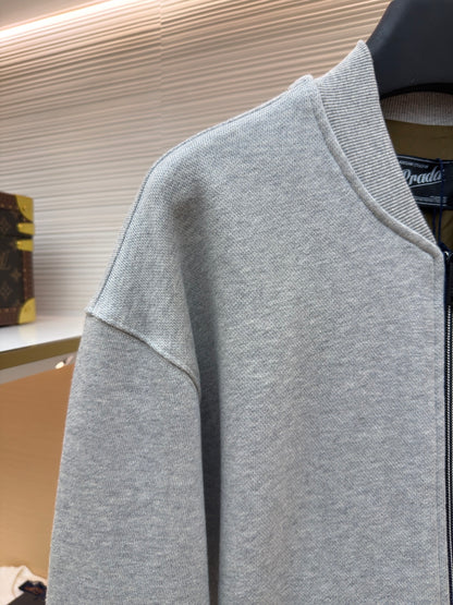 Embroidered Zip Jacket