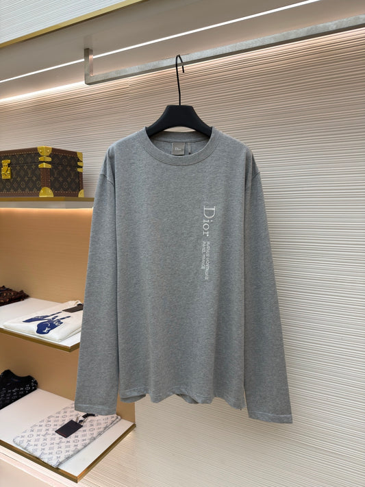 Embroidered Longsleeve T-Shirt