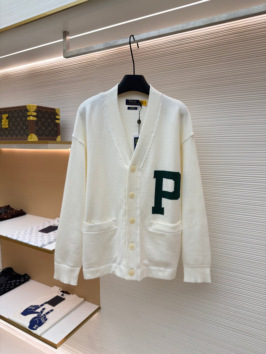 Logo Knit Cardigan