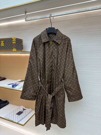 LV Logo Coat