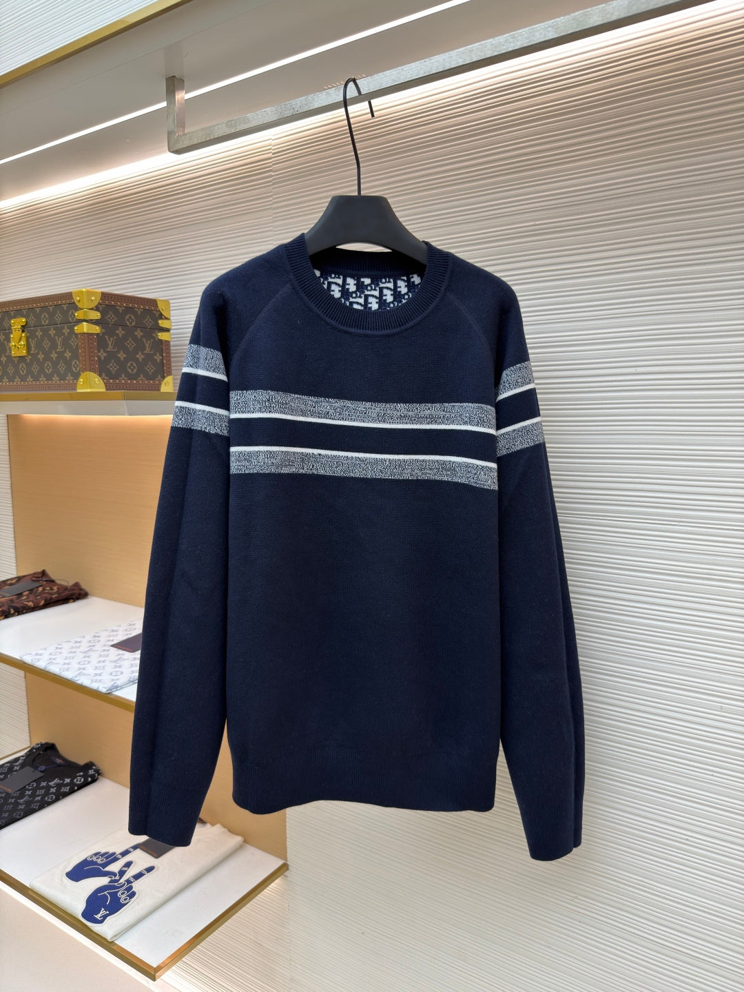 Reversible Crewneck Sweater
