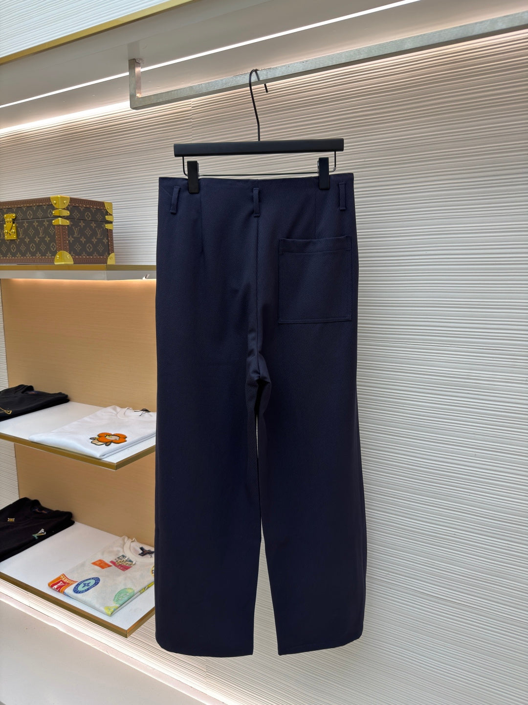 Logo Patch Relaxed Trousers