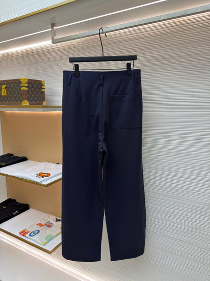 Logo Patch Relaxed Trousers