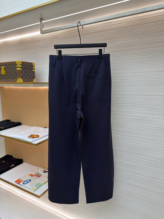 Logo Patch Relaxed Trousers
