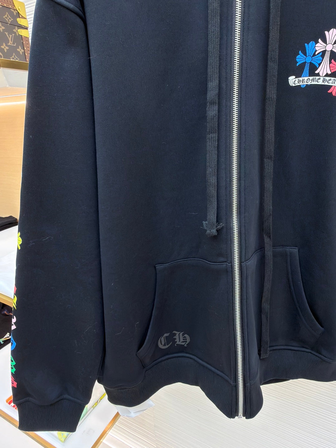 Cross Patch Zip Jacket