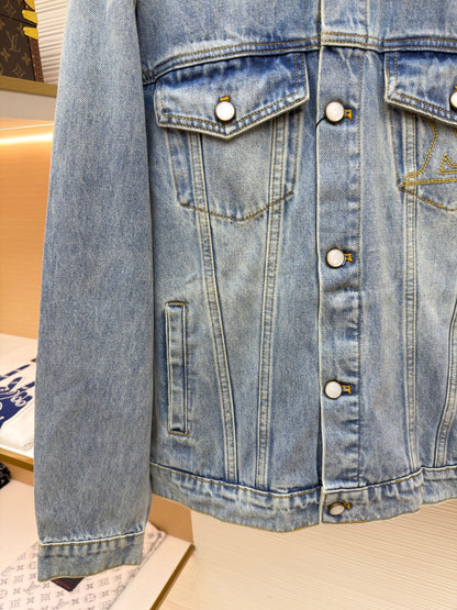 Embroidered Denim Jacket