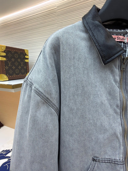 Denim Down Jacket