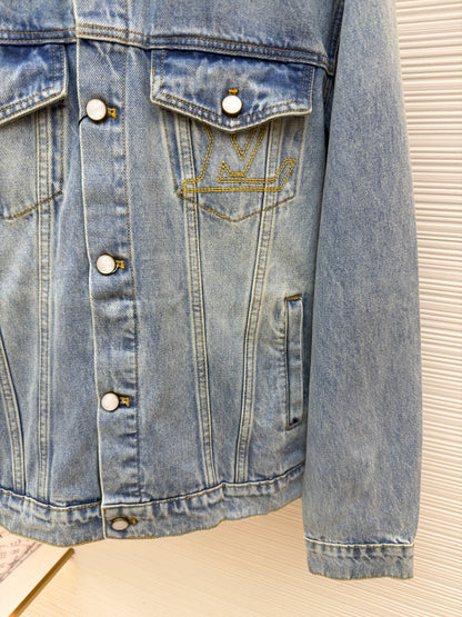 Embroidered Denim Jacket