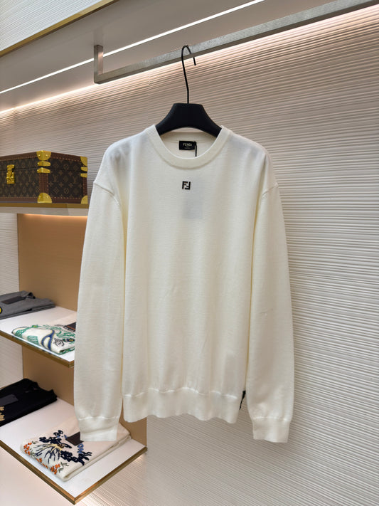FF Motif Crewneck Sweater