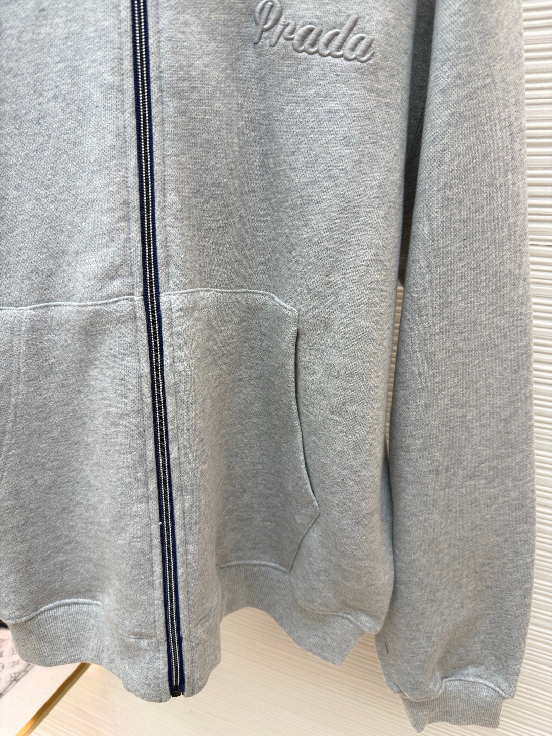 Embroidered Zip Jacket