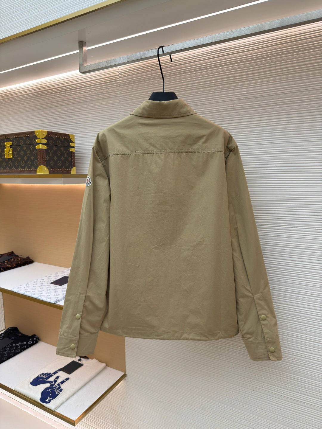 Logo Patch Zip Jacket