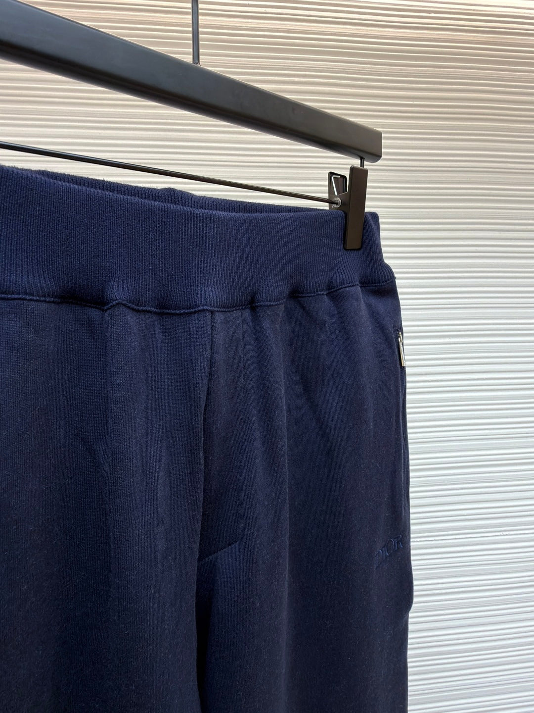 Oblique Cashmere Trousers