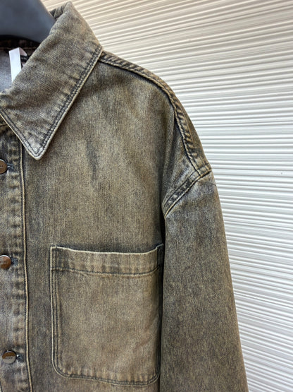 Logo Denim Shirt