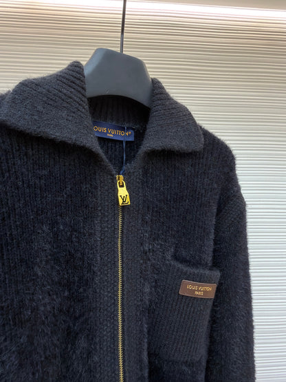 LV Logo Zip Jacket