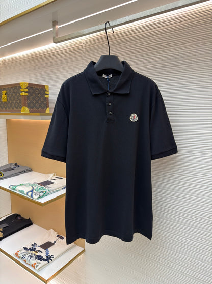 Logo Patch Polo Shirt