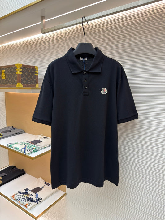 Logo Patch Polo Shirt
