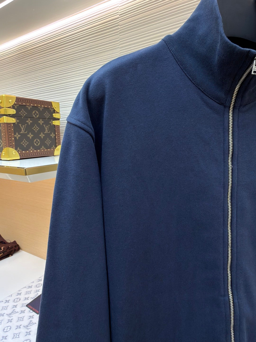 Embroidered Zip Jacket