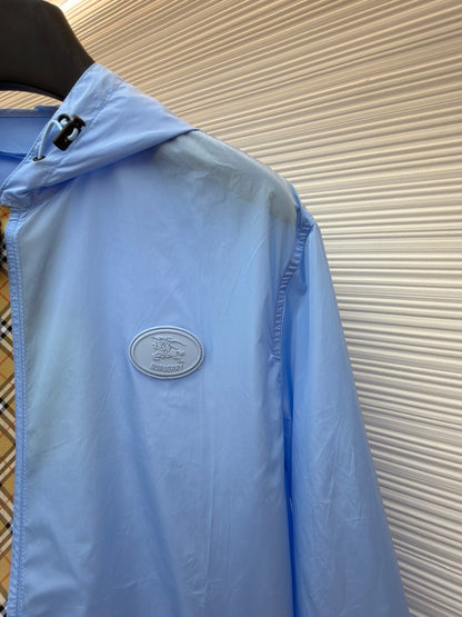 Vintage Check Hooded Jacket
