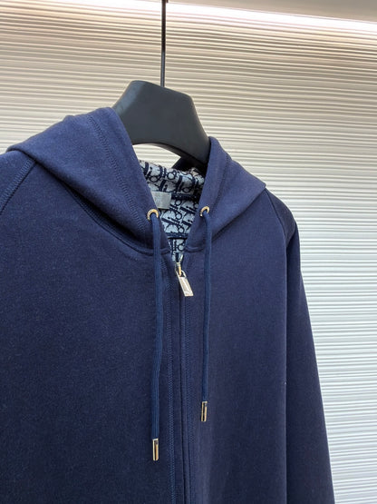 Oblique Cashmere Knit Cardigan