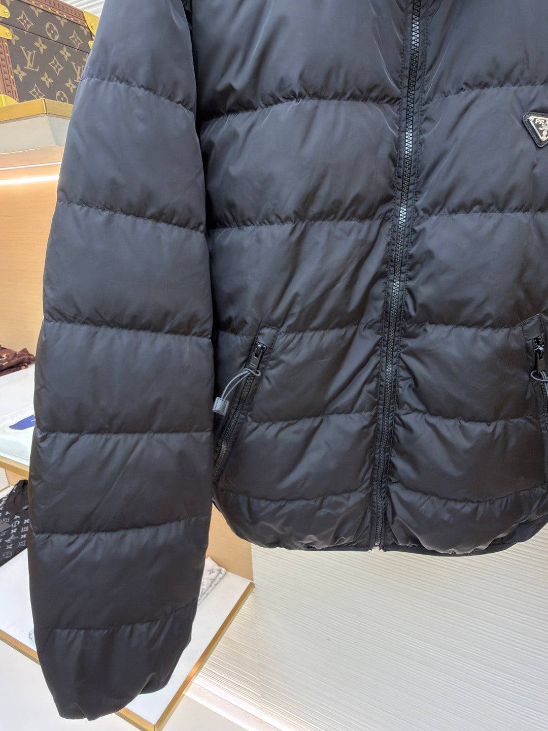 Triangle Logo Down Jacket