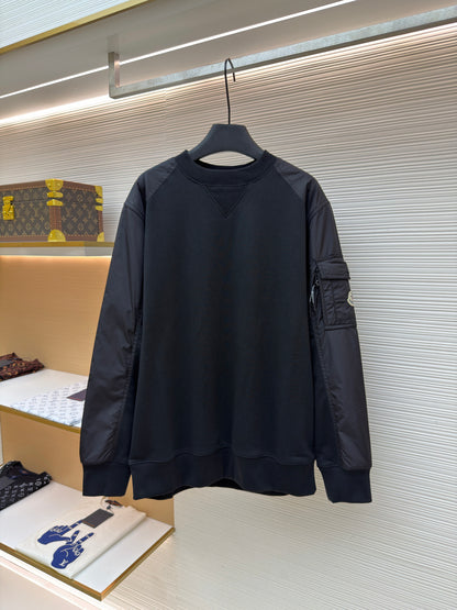 Logo Patch Crewneck Sweatshirt