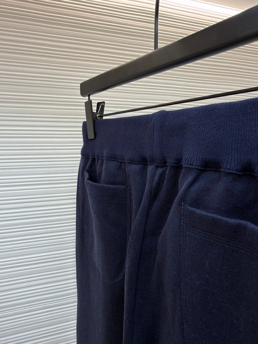 Oblique Cashmere Trousers