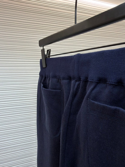 Oblique Cashmere Trousers
