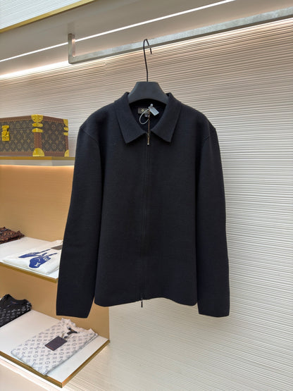 Cashmere Bomber Jacket