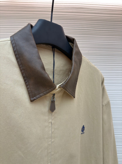 Embroidered Zip Jacket