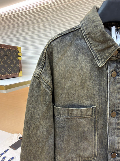 Logo Denim Shirt