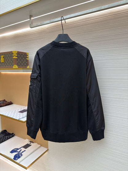 Logo Patch Crewneck Sweatshirt