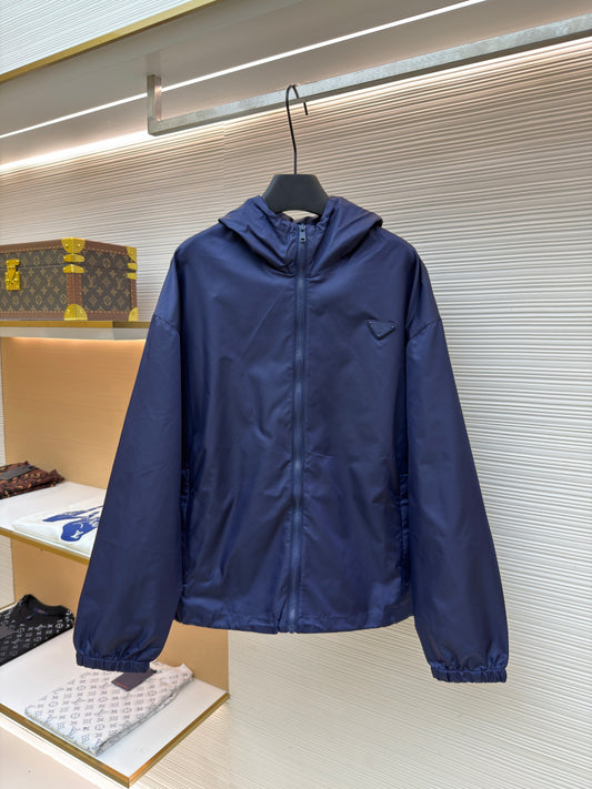 Triangle Logo Hooded Jacket