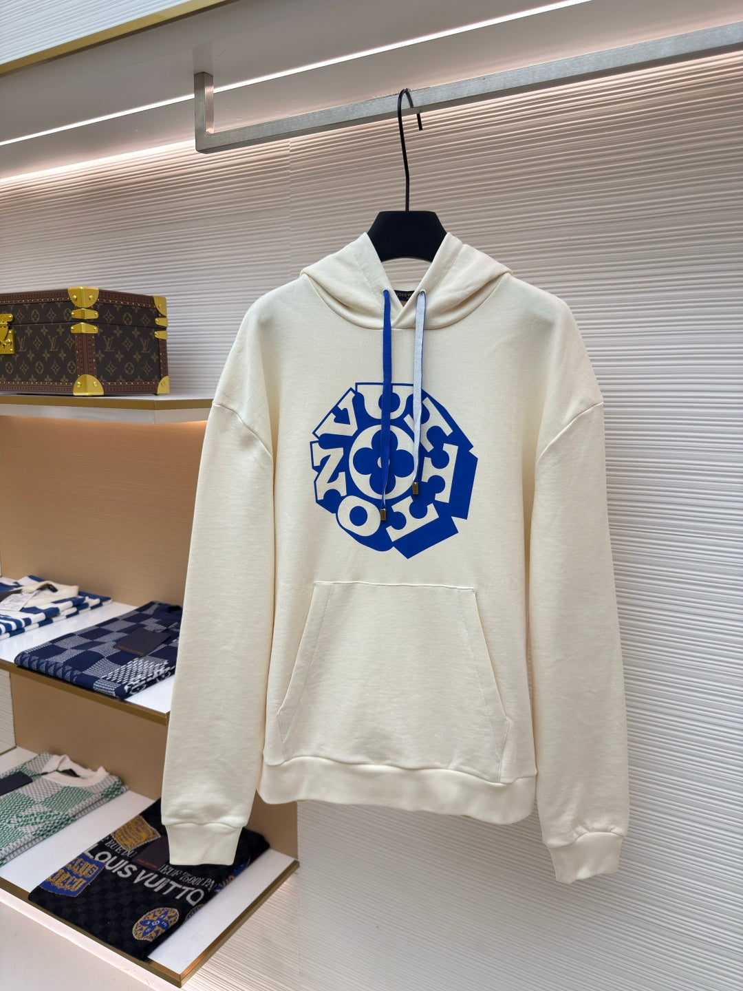 Flower Motif Hoodie