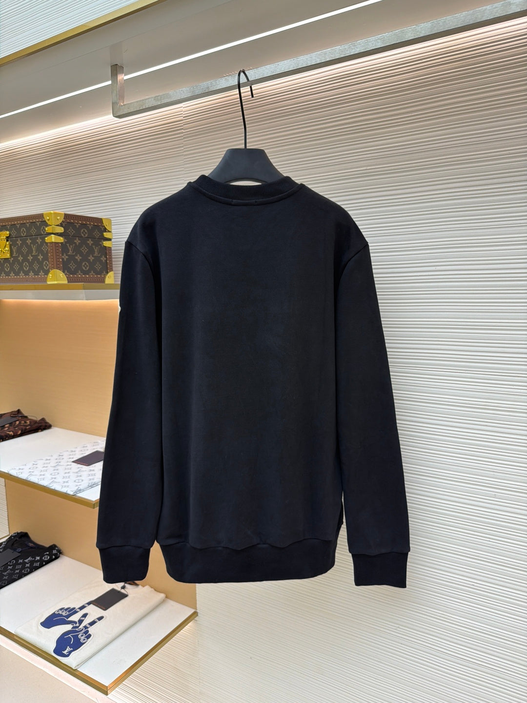 Logo Patch Crewneck Sweatshirt