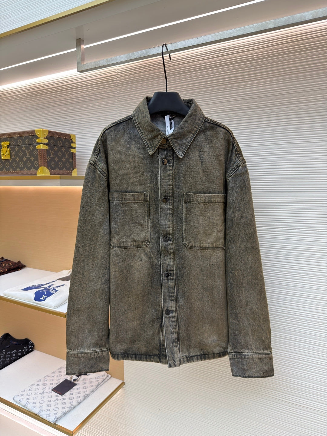 Logo Denim Shirt