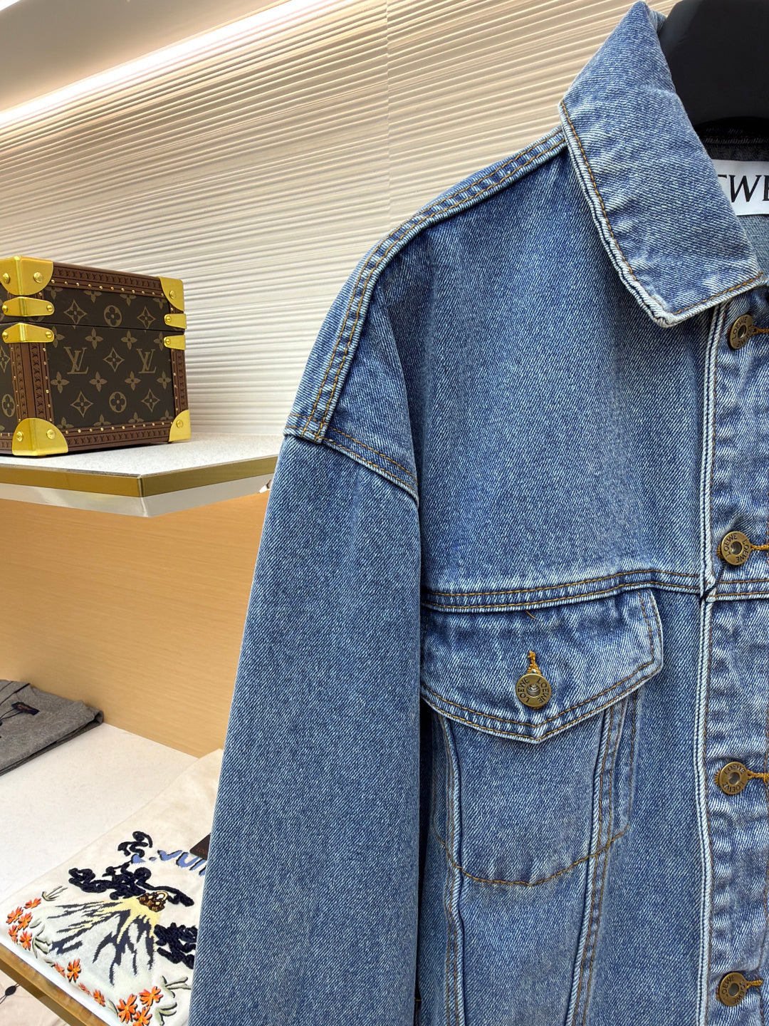 Anagram Denim Jacket