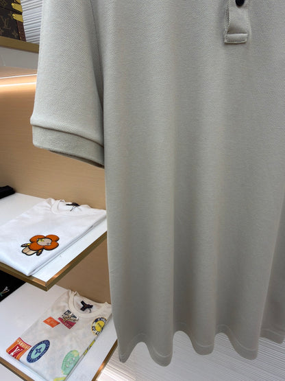 Logo Patch Polo Shirt